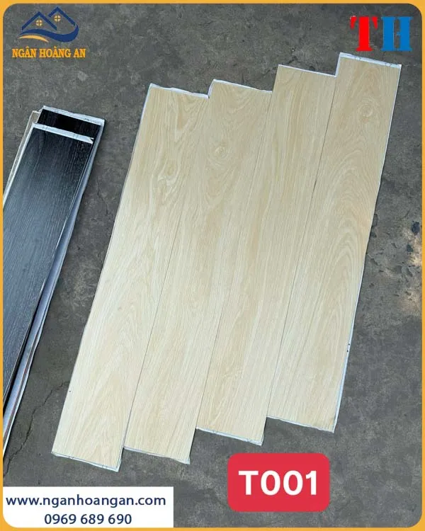 Sàn Nhựa Giả Gỗ Tự Dán THFLoor TH001 Dày 1.8mm